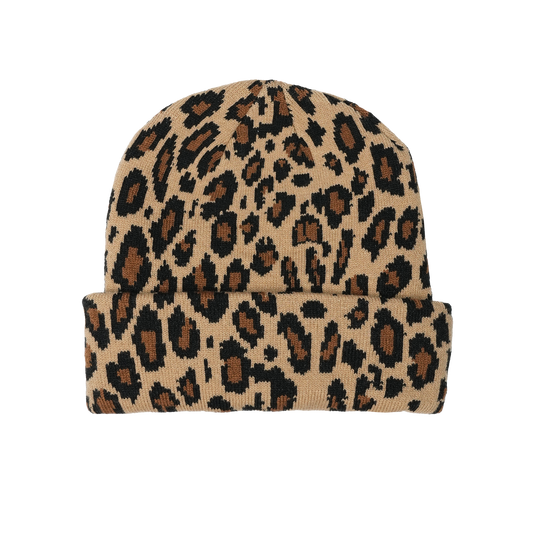 Leopard Beanie